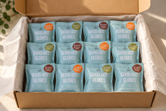 Good Gut Globes Family Snack Box – 12 Individually Packed